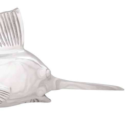 Zidna dekoracija ribarskog mača Srebrna 91x8x26 cm Aluminij Cijena