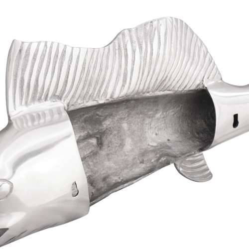 Zidna dekoracija ribarskog mača Srebrna 91x8x26 cm Aluminij Cijena