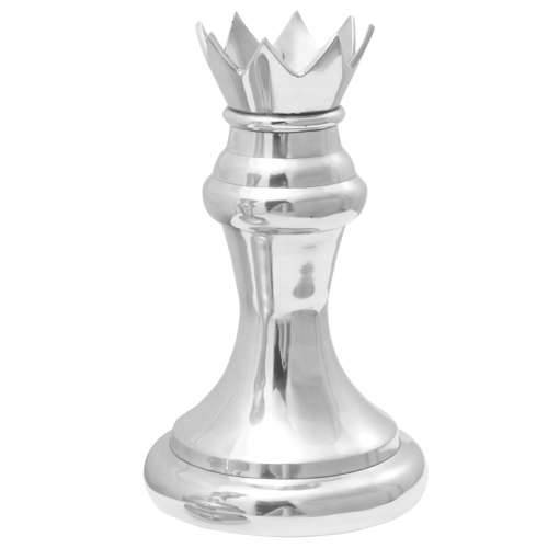 Šahovske skulpture 2 kom Srebrni Aluminij Cijena