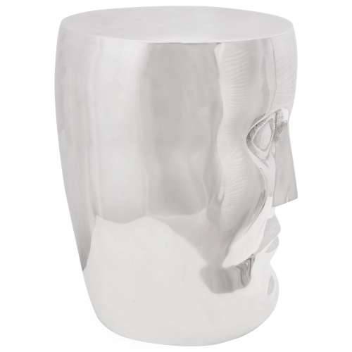 podna stolica srebrna 33x33x45 cm aluminij Cijena