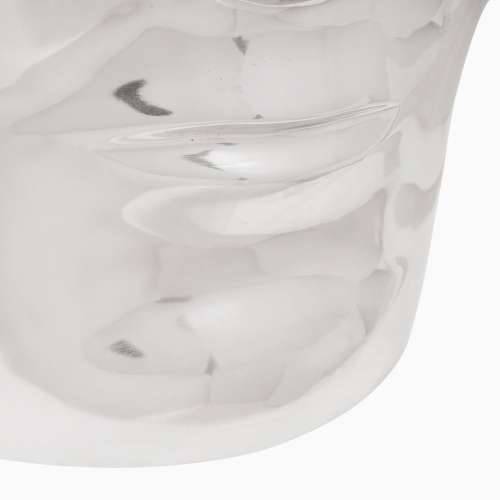 podna stolica srebrna 33x33x45 cm aluminij Cijena