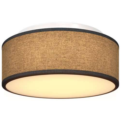 Stropna lampa Ugradna Crna Ø 30 cm Tekstil E27 Cijena