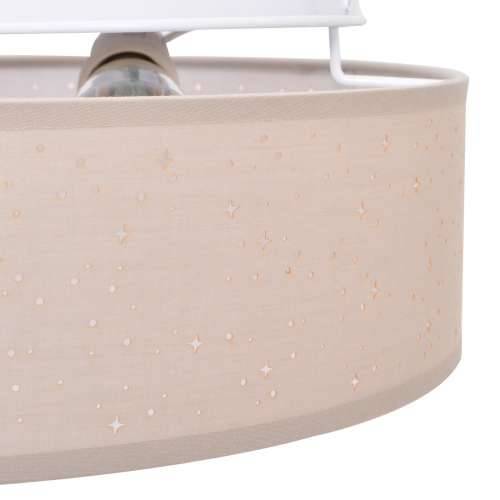 stropne lampe s zvjezdastim sjenilom taupe Ø 38 cm platno E27 Cijena