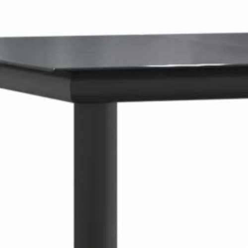 Vrtna garnitura - 7-dijelni vrtni blagovaonski set s jastucima, crno - Crna 160 x 80 x 74 cm 6 Cijena