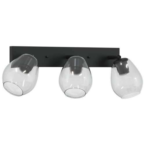 stropne lampe s podesivim staklenim sjenilom u antracitu, E27 Cijena