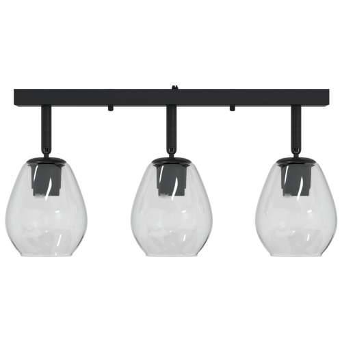 stropne lampe s podesivim staklenim sjenilom u antracitu, E27 Cijena