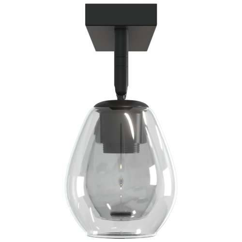 stropne lampe s podesivim staklenim sjenilom u antracitu, E27 Cijena