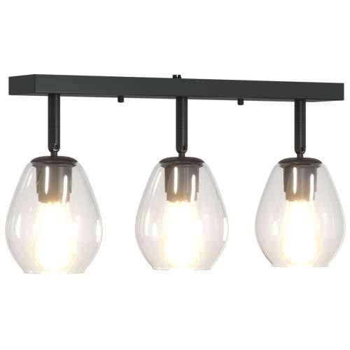 stropne lampe s podesivim staklenim sjenilom u antracitu, E27 Cijena