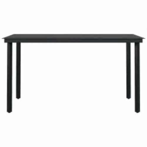 Vrtna garnitura - 5-dijelni vrtni blagovaonski set s jastucima poliratan i staklo - Smeđa 140 x 70 x 74 cm 4 Cijena