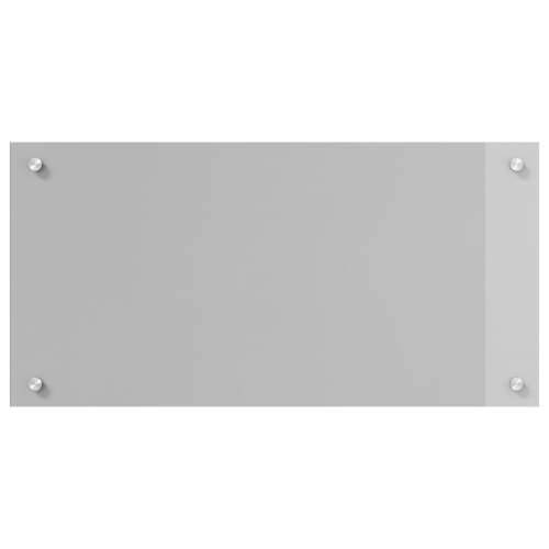 Kuhinjski backsplash svijetlosiva 80x40x0,6 cm kaljeno staklo Cijena