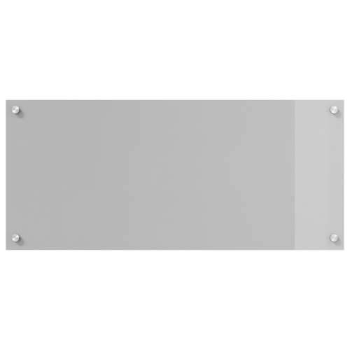 Kuhinjski Zaslon Svjetlosiva 90x40x0,6 cm Kaljeno Staklo Cijena