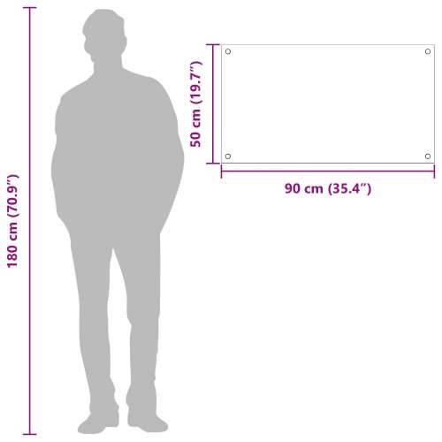 Kuhinjski Zaslon Svjetlosiva 90x50x0.6 cm Kaljeno Staklo Cijena