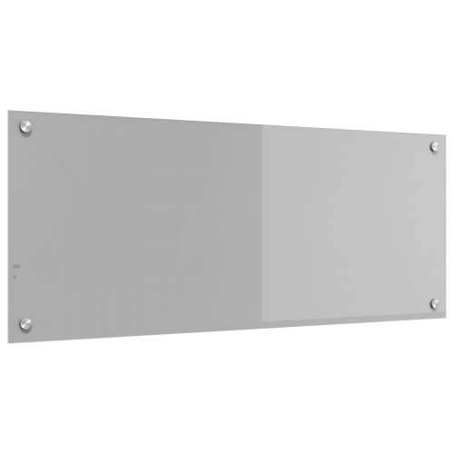 Kuhinjska Ploča Svjetlosiva 100x40x0,6 cm Kaljeno Staklo Cijena