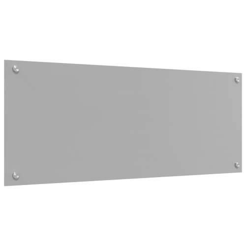 Kuhinjska Ploča Svjetlosiva 100x40x0,6 cm Kaljeno Staklo Cijena