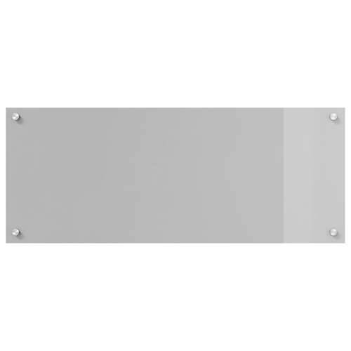 Kuhinjska Ploča Svjetlosiva 100x40x0,6 cm Kaljeno Staklo Cijena