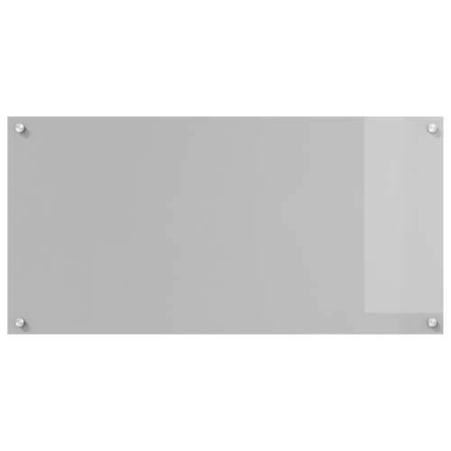 Kuhinjski Backsplash Svijetlosiva 100x50x0,6 cm Kaljeno Staklo Cijena