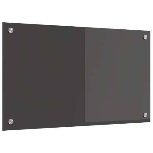 Tamno Siva Kuhinjska Ploča 70x40x0,6 cm Kaljeno Staklo Cijena