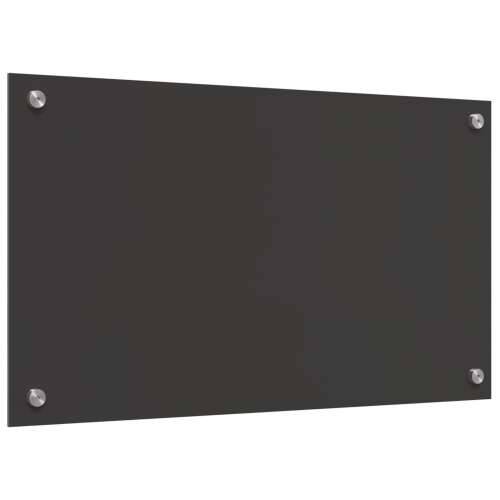 Tamno Siva Kuhinjska Ploča 70x40x0,6 cm Kaljeno Staklo Cijena