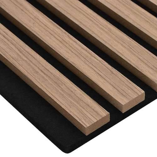 Akustične zidne ploče 8 kom letvica 60,5x60 cm hrastov furnir Smeđa 1 Cijena