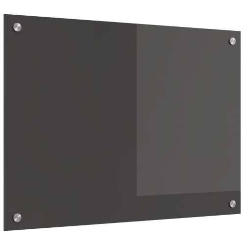 Kuhinjska obloga tamno siva 70x50x0,6 cm kaljeno staklo Cijena