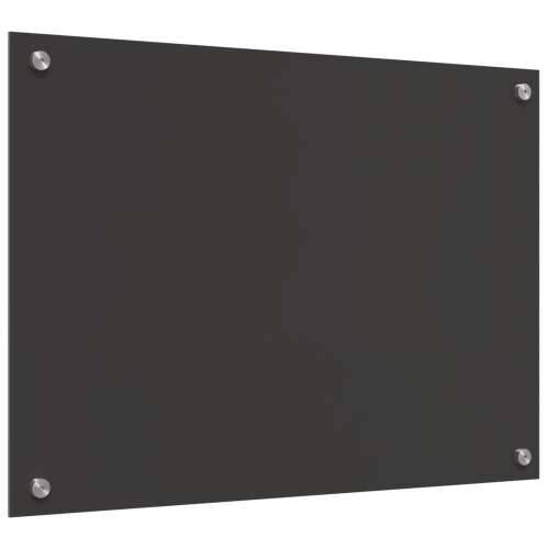 Kuhinjska obloga tamno siva 70x50x0,6 cm kaljeno staklo Cijena