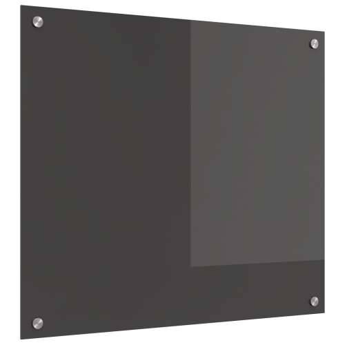 Kuhinjski Oslonac Tamno Sivi 70x60x0,6 cm Kaljeno Staklo Cijena