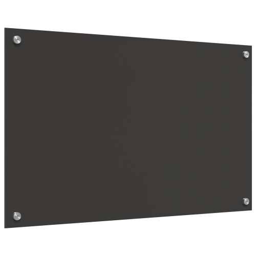 Tamnosiva kuhinjska obloga 80x50x0.6 cm od kaljenog stakla Cijena