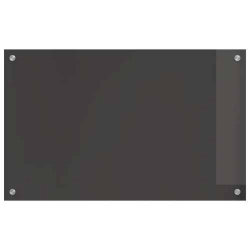 Tamnosiva kuhinjska obloga 80x50x0.6 cm od kaljenog stakla Cijena