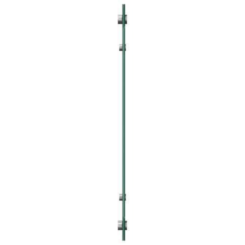 Tamnosiva kuhinjska obloga 80x50x0.6 cm od kaljenog stakla Cijena