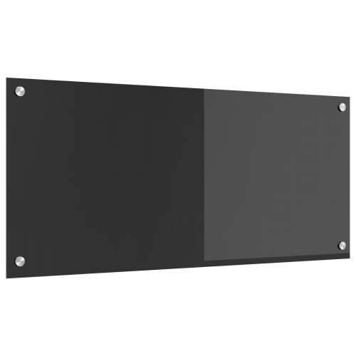 Kuhinjski Oklop Tamno Siva 90x40x0,6 cm Temperirano Staklo Cijena