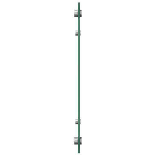 Kuhinjski Zaslon Tamno Sivi 100x40x0,6 cm Kaljeno Staklo Cijena