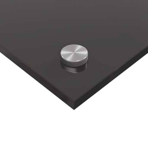 Kuhinjska pozadina Tamno siva 100x50x0,6 cm Kaljeno staklo Cijena