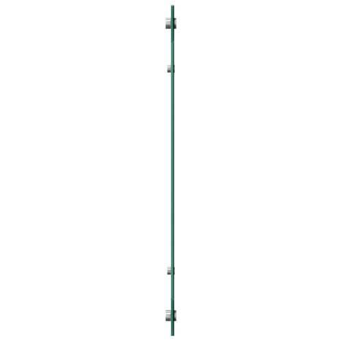 Kuhinjska pregrada tamno siva 100x60x0,6 cm kaljeno staklo Cijena