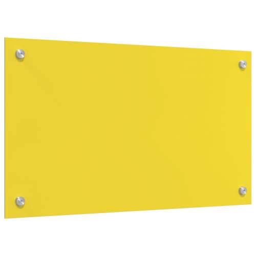 Kuhinjska pločica žuta 70x40x0,6 cm od kaljenog stakla Cijena