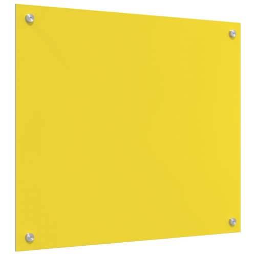 Zidna obloga za kuhinju, žuta, 70x60x0,6 cm, odvojeno staklo Cijena