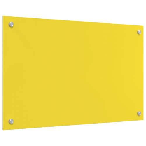 Kuhinjska Ploča Žuta 80x50x0,6 cm Kaljeno Staklo Cijena