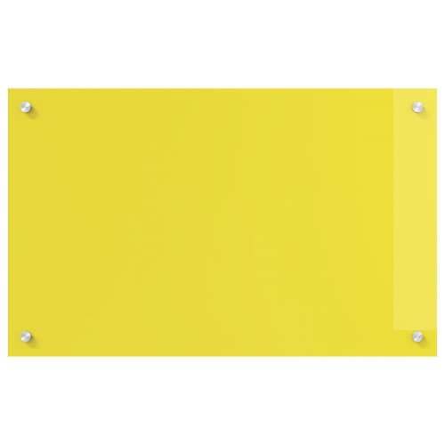 Kuhinjska Ploča Žuta 80x50x0,6 cm Kaljeno Staklo Cijena