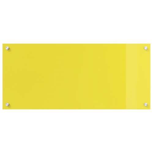 Zeleni Backsplash za Kuhinju Žuta 90x40x0.6 cm Temperirano Staklo Cijena
