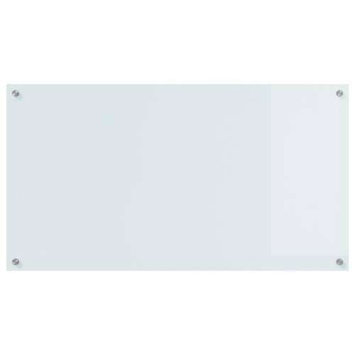 Zaštita za Kuhinju Bijela 110x60x0,6 cm Kaljeno Staklo Cijena