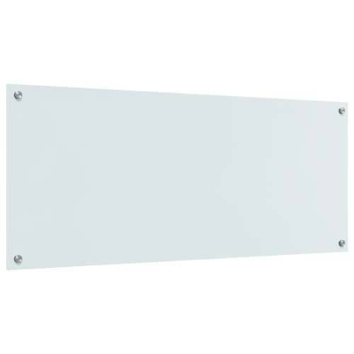 Zidna obloga za kuhinju bijela 120x50x0,6 cm kaljeno staklo Cijena