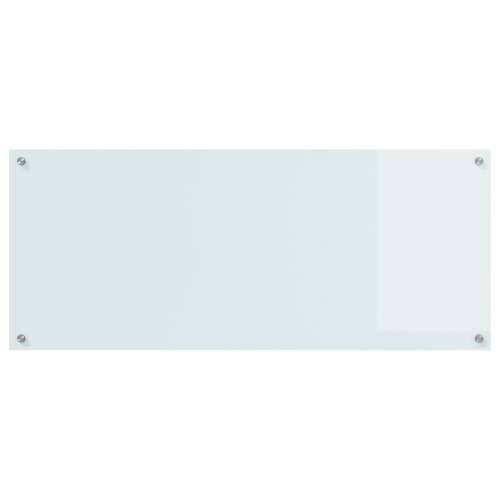 Zidna obloga za kuhinju bijela 120x50x0,6 cm kaljeno staklo Cijena