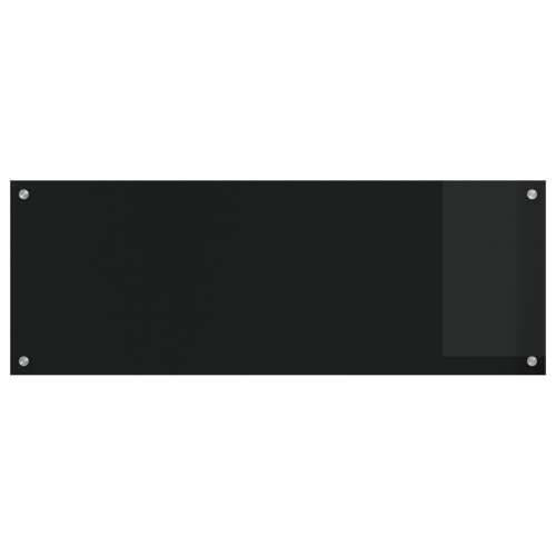 Crna Kuhinjska Pozadina 110x40x0,6 cm Kaljeno Staklo Cijena