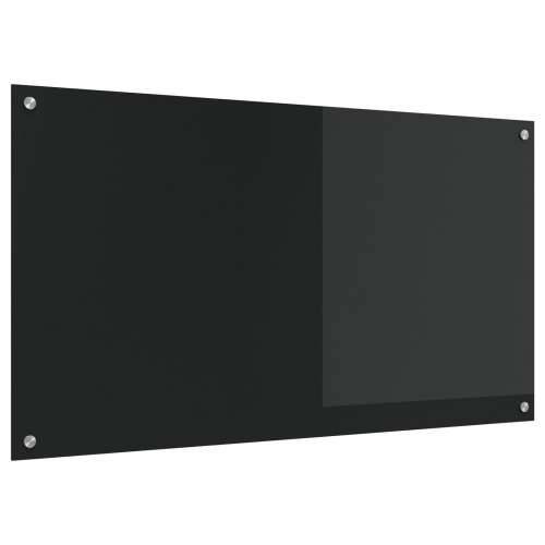 Kuhinjska Ploča Crna 110x60x0,6 cm Otpornog Stakla Cijena