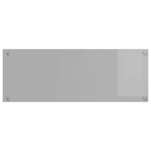 Kuhinjski Backsplash Svjetlosiva 110x40x0,6 cm Kaljeno Staklo Cijena