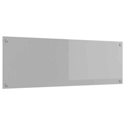 Kuhinjska Pregrada Svjetlosiva 120x40x0,6 cm Kaljeno Staklo Cijena