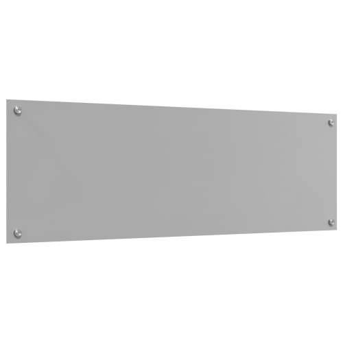 Kuhinjska Pregrada Svjetlosiva 120x40x0,6 cm Kaljeno Staklo Cijena