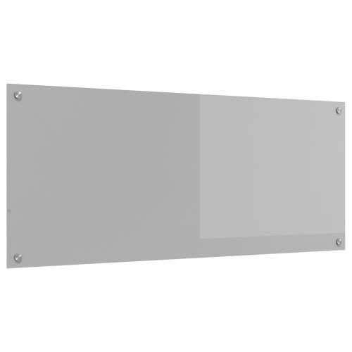 Kuhinjska pozadina svijetlosiva 120x50x0,6 cm kaljeno staklo Cijena