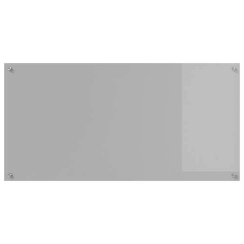 Kuhinjska pozadina Svjetlosiva 120x60x0,6 cm Kaljeno staklo Cijena