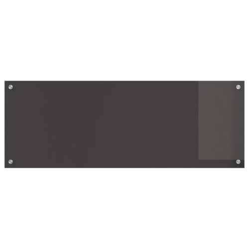 Zidna zaštita za kuhinju Tamno siva 110x40x0,6 cm Kaljeno staklo Cijena