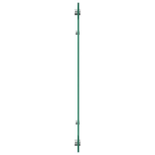 Zidna Kuhinjska Pločica Tamno Siva 110x50x0,6 cm Kaljeno Staklo Cijena